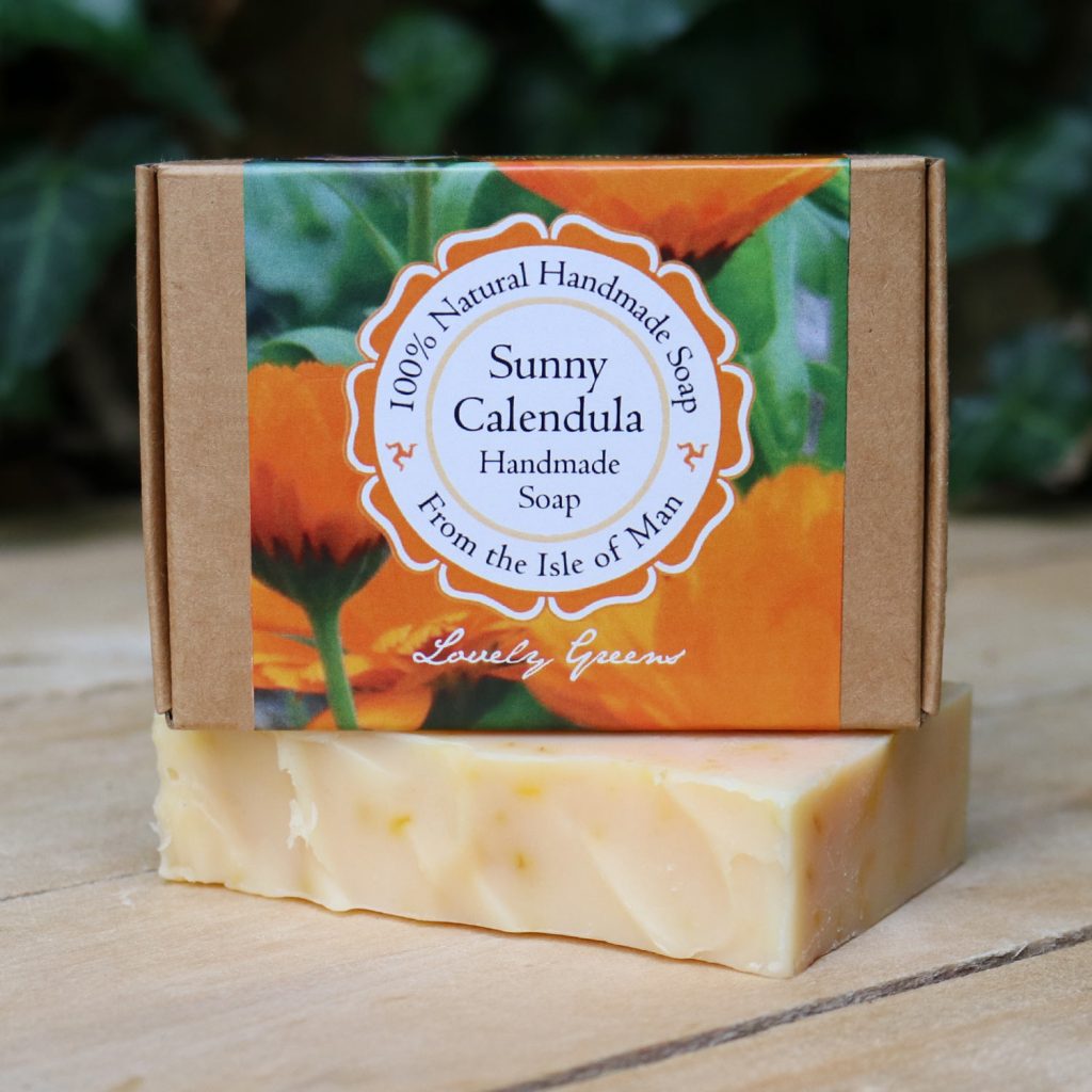 Lovely Greens Natural Soap handmade on the Isle of Man
