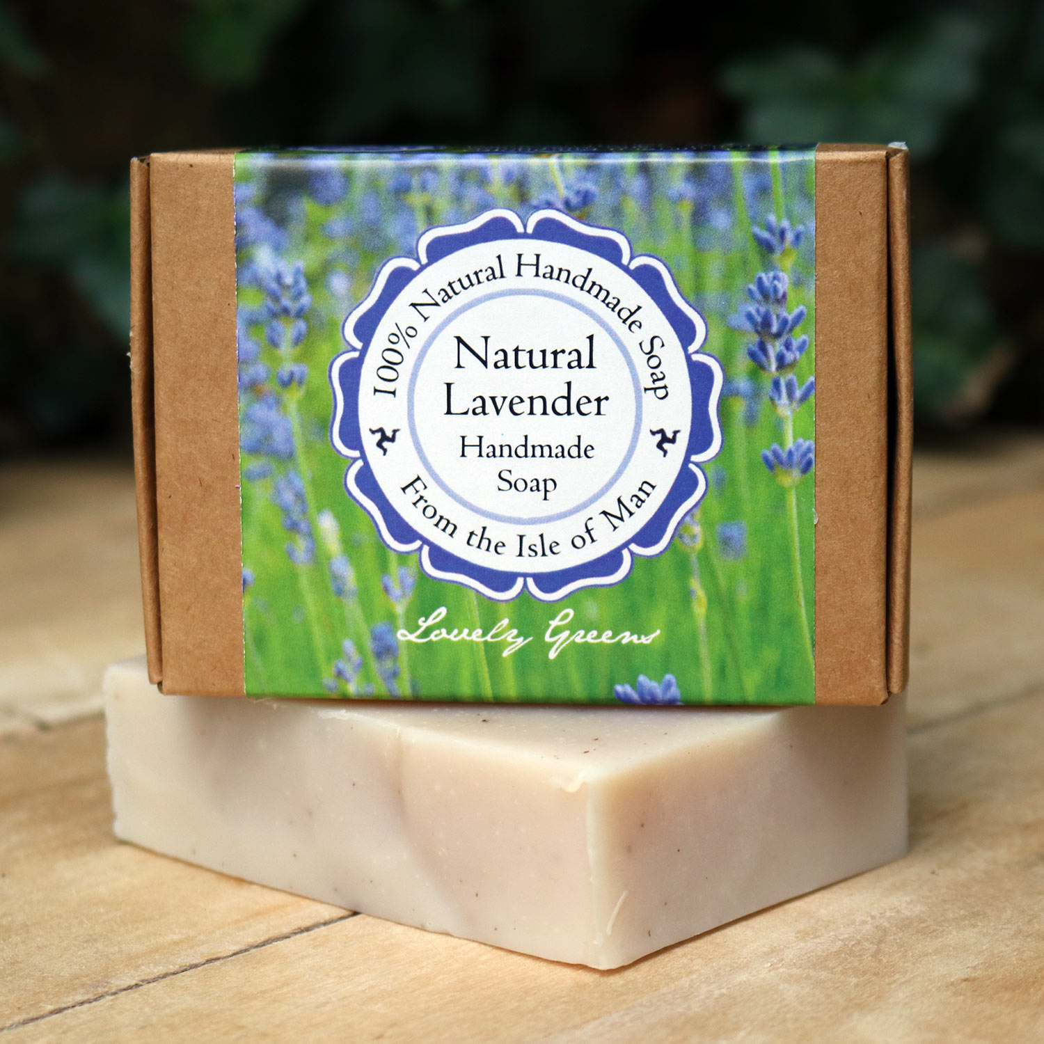 Natural Lavender Soap • Lovely Greens Handmade 