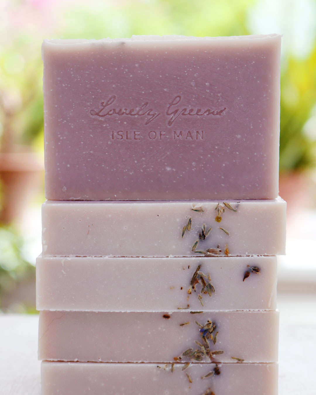 Natural Lavender Soap by Lovely Greens Handmade
