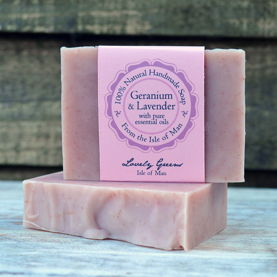 Rose Geranium & Lavender soap