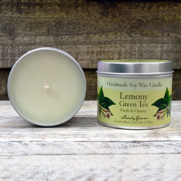 Lemony Green Tea Candle by Lovely Greens
