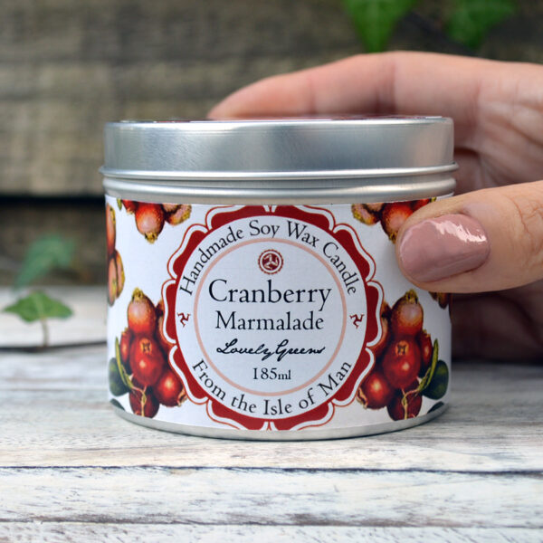 Cranberry Marmalade Candle by Lovely Greens