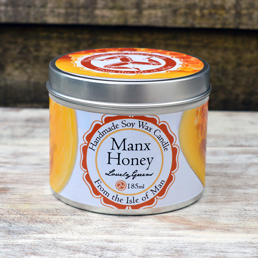 Manx Honey Soy Wax Candle by Lovely Greens