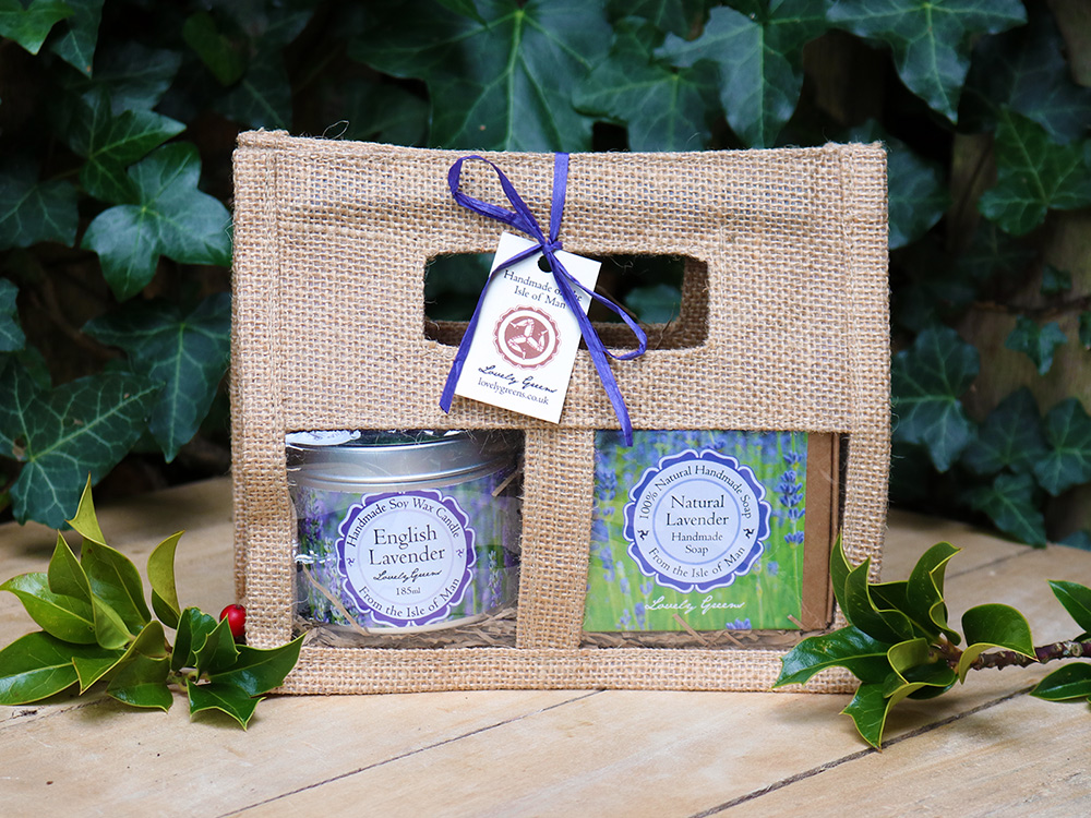 Natural Lavender Soap And Candle T Lovely Greens Handmade 