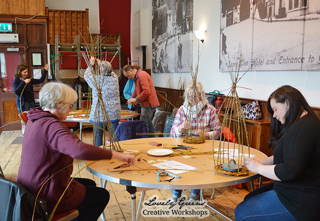 Willow Basket Weaving Workshops on the Isle of Man