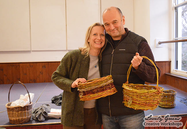 Willow Basket Weaving Workshops on the Isle of Man